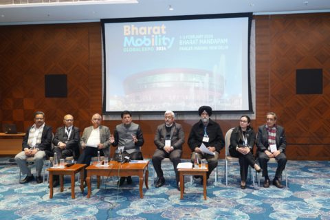 Shri Piyush Goyal during the culmination of Bharat Mobility Global Expo 2024
