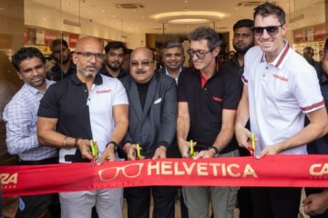 Brand ambassador Pat Cummins launches Carrera Eyewear at Lifestyle store in Hyderabad