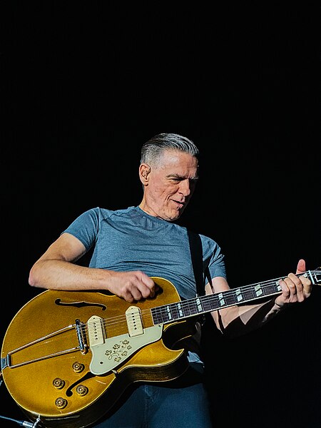 Bryan Adams live performance in Stockholm 2024